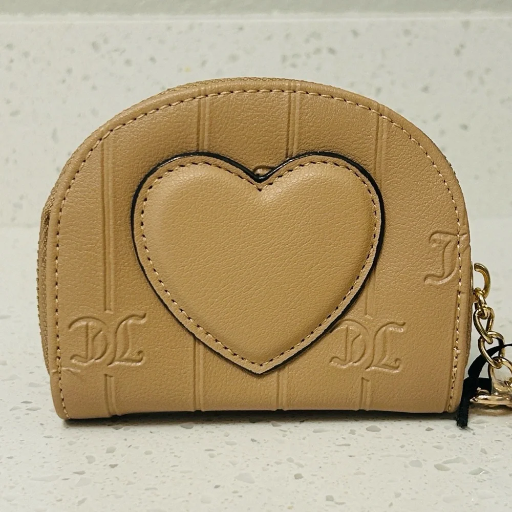 🪞Juicy Couture Drama Queen Mirror Wallet Pecan NWT💎
